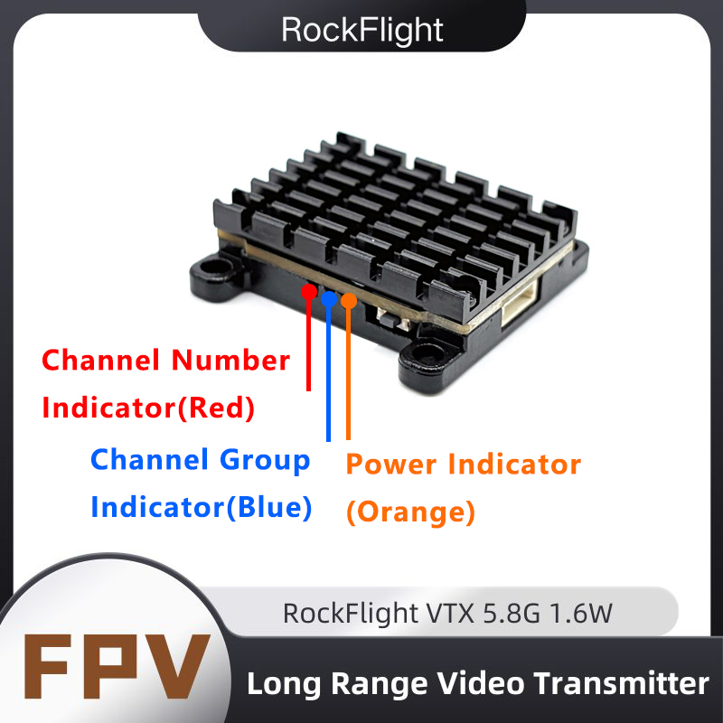 RockFlight TX663 VTX 5.8G 48CH - Drone Frame 评论和价格