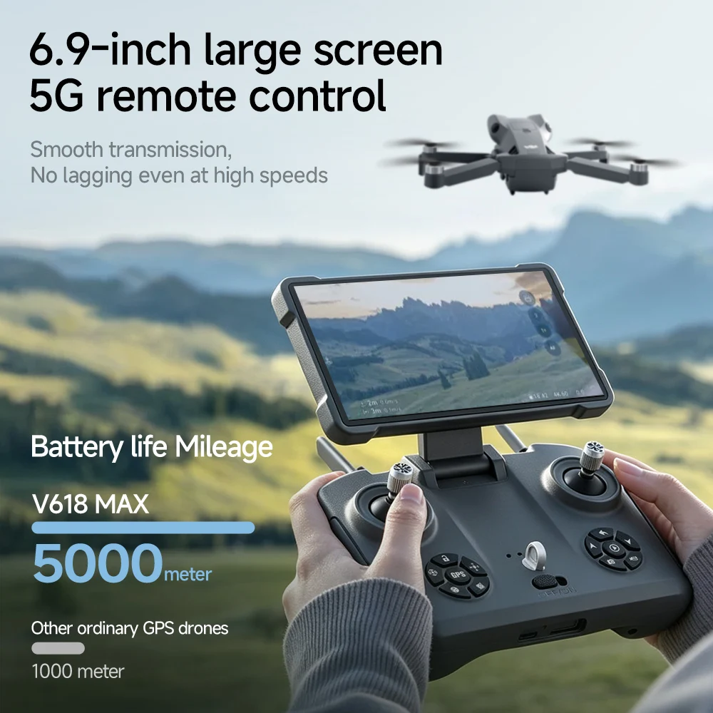4K 6K 8K Camera V618 MAX GPS D - Drone Gps Mount 评论和价格
