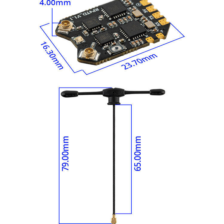 RadioMaster RP4TD ExpressLRS 2 - Drone Battery Strap 评论和价格